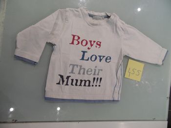 t-shirt manche longue 18 mois in extenso