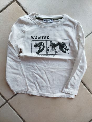 Lot tee shirt manches longues