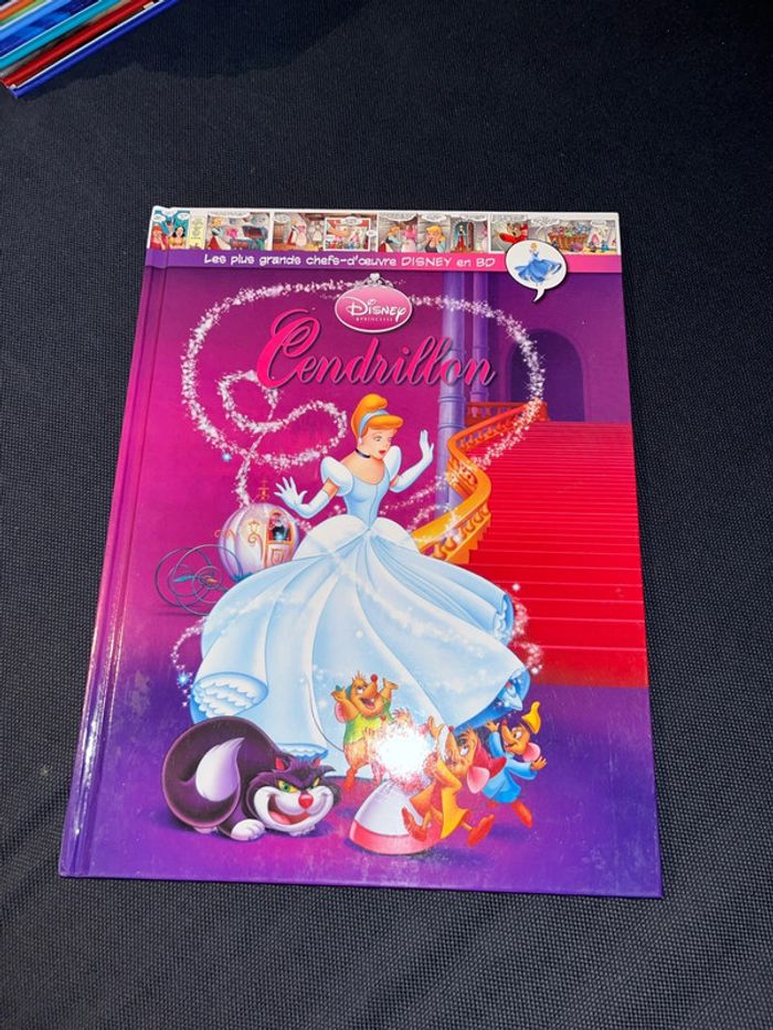 Bande dessinée pour enfants Disney cendrillon