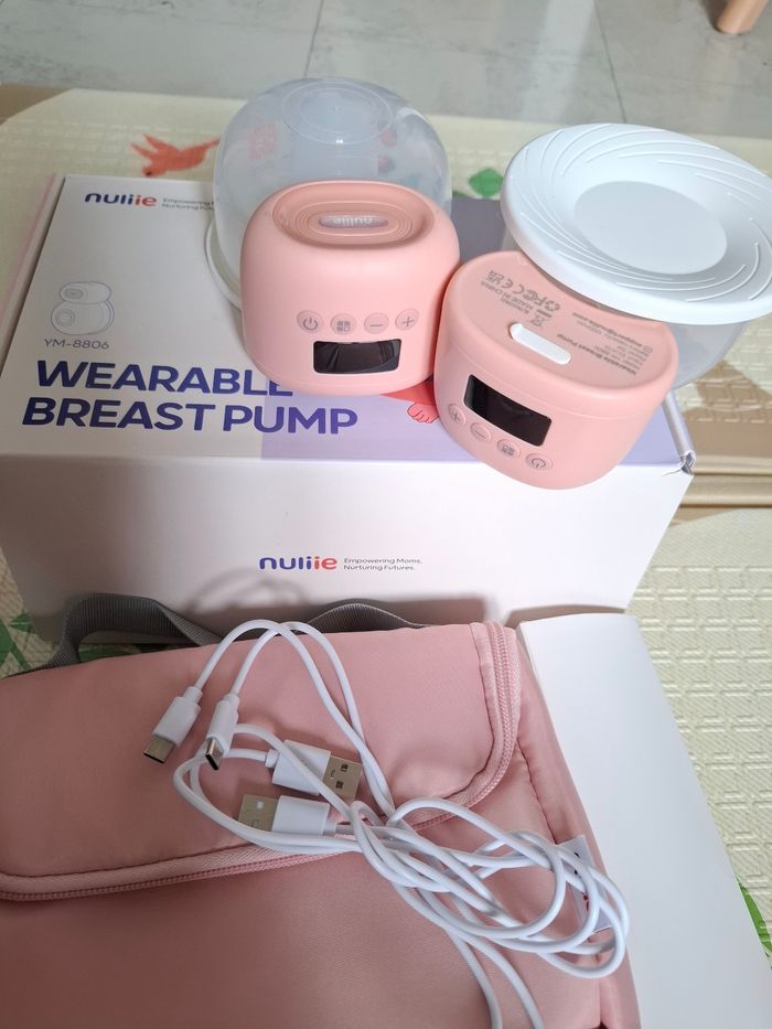 Tire-lait nomade Nuliie YM-8806 violet – très bon état