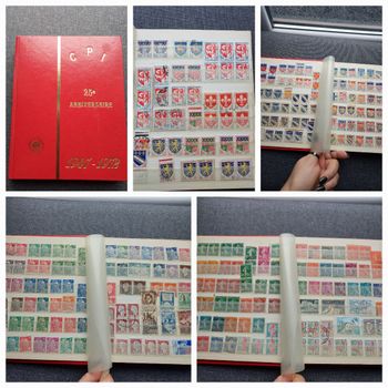 Album de timbres ( D )