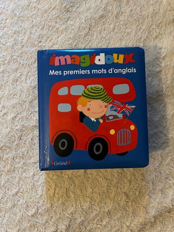 Imagier les premiers mots d’anglais