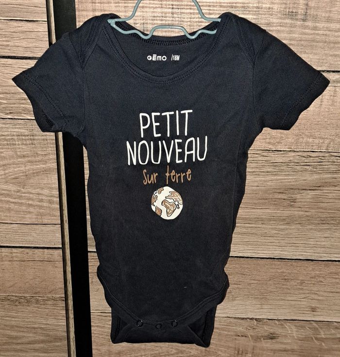 Body manches courtes Gémo 18 mois