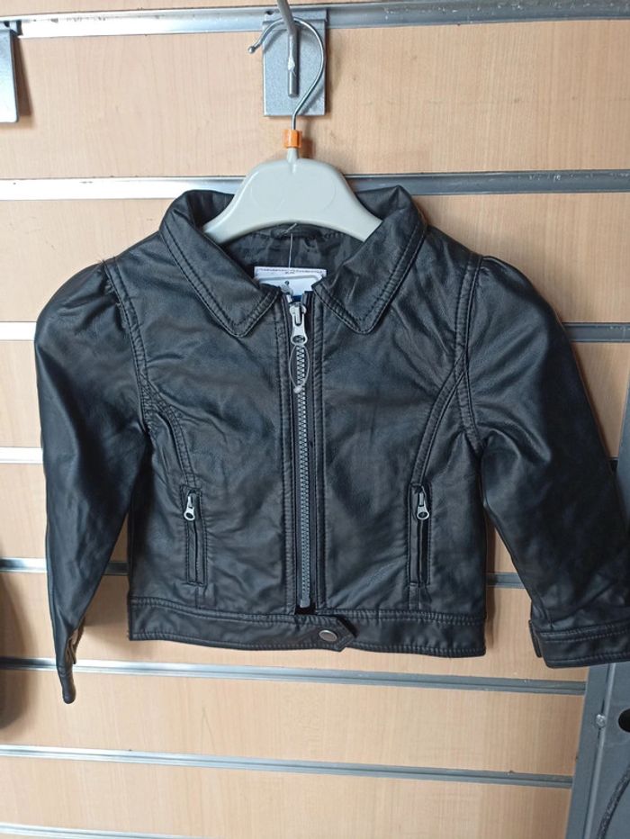 Veste simili cuir 3 ans