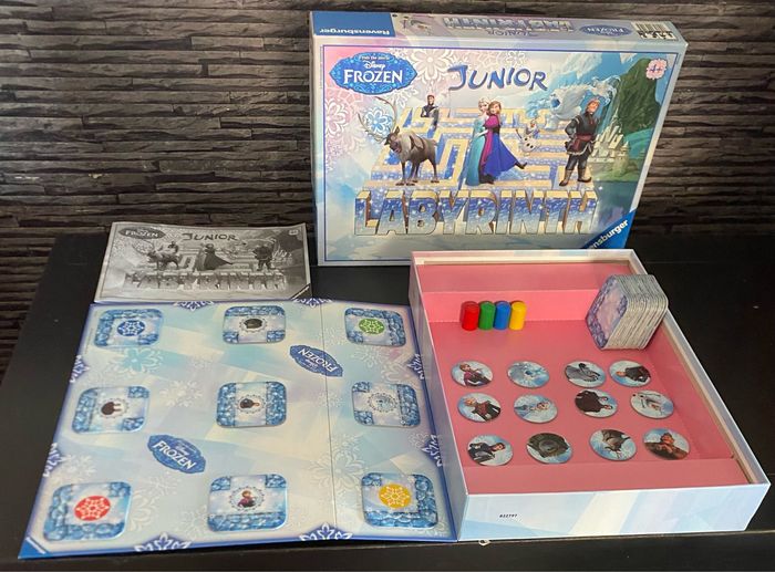 Jeu labyrinthe junior Reine des neiges dès 4 ans Ravensburger - photo numéro 2