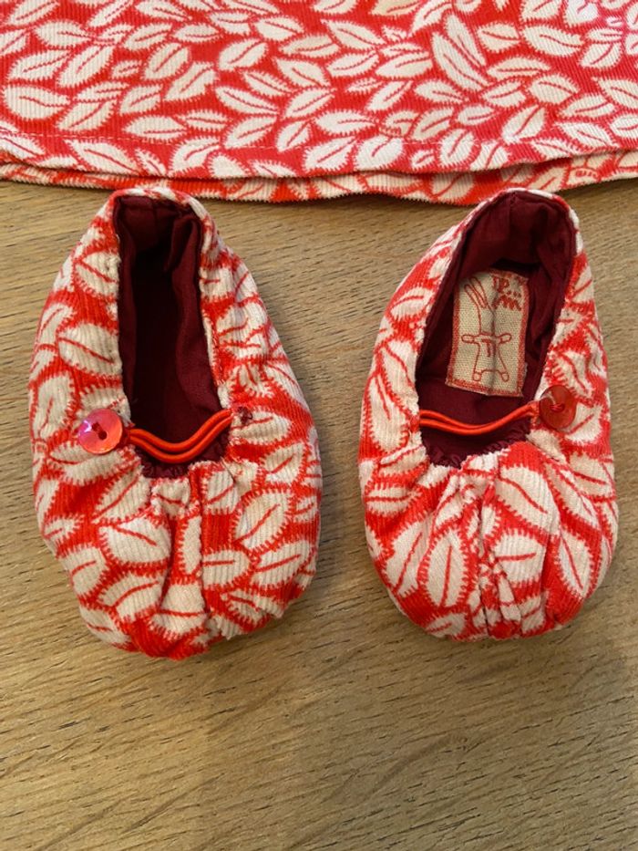 Lot de vêtements et chaussons DPAM taille 3 mois - photo numéro 6