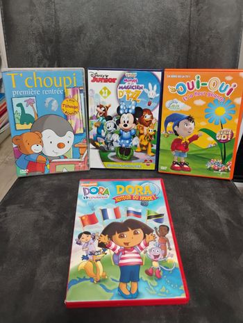 Lot de 4 DVD enfant