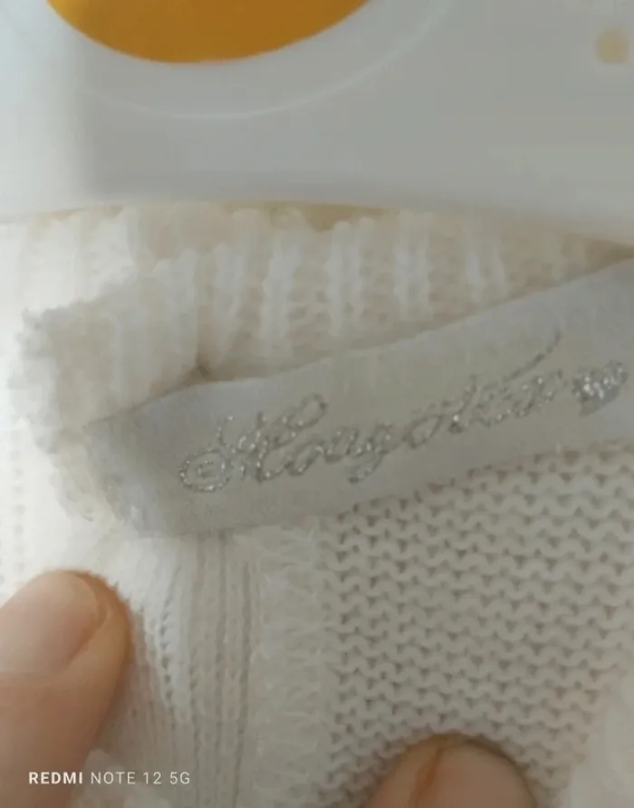 Combinaison en tricot taille 9 mois Nougatex - photo numéro 7