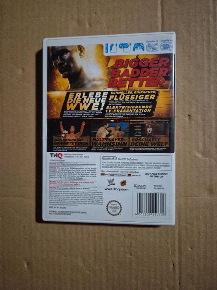 WWE'12 pour Nintendo Wii - photo numéro 2