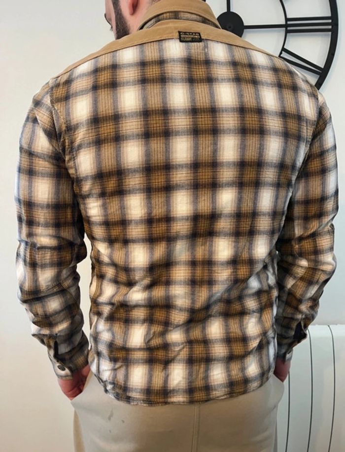 Chemise/veste G-Star Raw beige camel - photo numéro 2