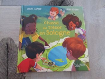 Livre enfant Chasse au trésor en Sologne