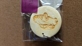 Porte clé bois gravé personnalisé