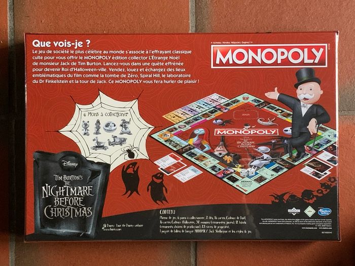 Monopoly Disney - The nightmare before Christmas - photo numéro 2