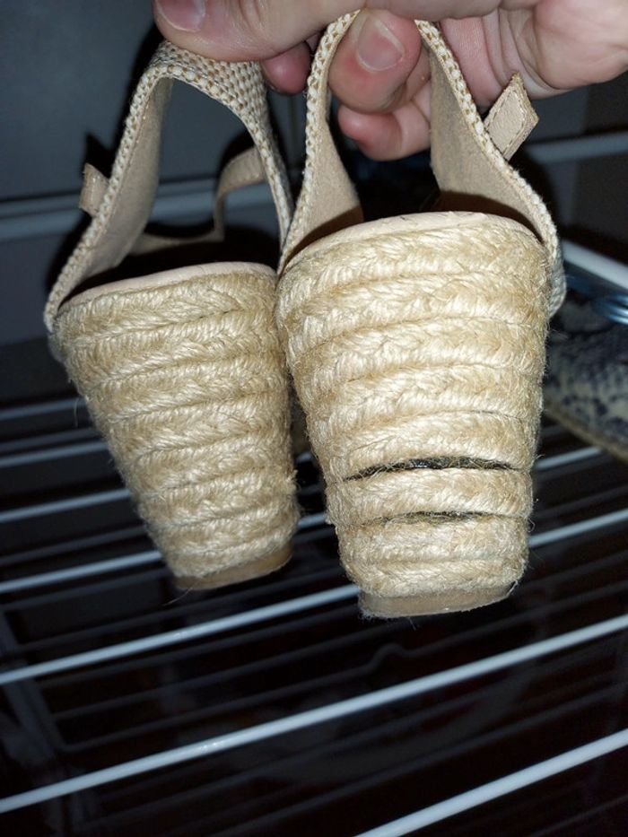 Sandales à talons compensés femme 37 - photo numéro 7