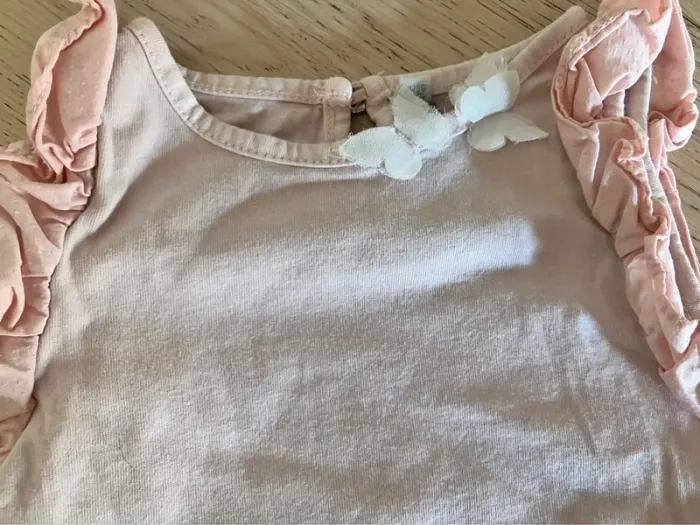 Salopette courte en jeans + haut sans manche 3 ans Sergent Major - photo numéro 5