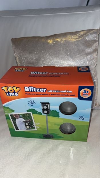 Neuf - Toy Lino - Radar de jeu (Blitzer) - Taille 72cm - Noir et Gris