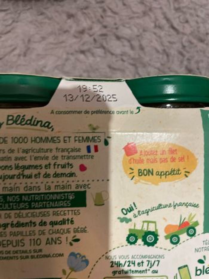 Bledina 4-6 mois 30 pots - photo numéro 7