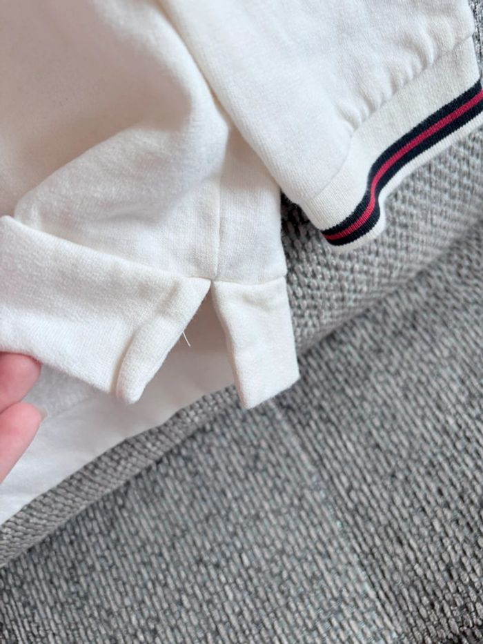 Sweat-shirt femme Springfield blanc - photo numéro 4