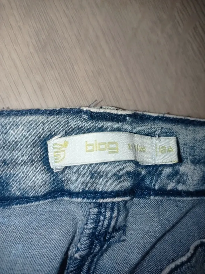 Jeans bleu extensible - photo numéro 5