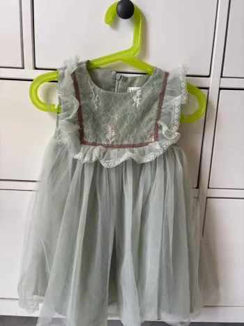 Robe vert  d’eau