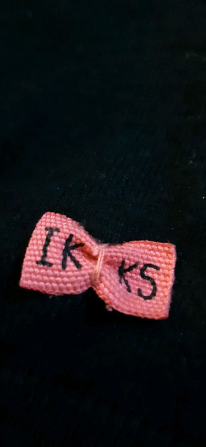 Pull ikks bebe fille 18 mois noir pompon rose violet - photo numéro 3