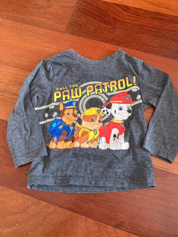 T-shirt pat patrouille 2 ans