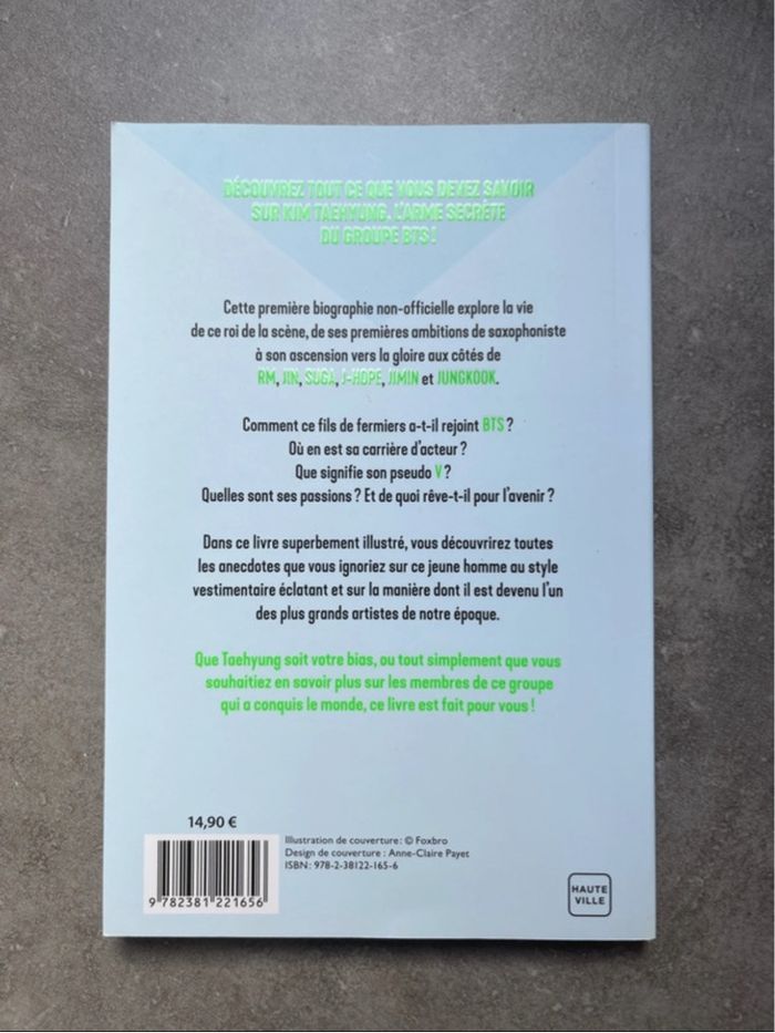 Biographie Kim Taehyung BTS - photo numéro 2