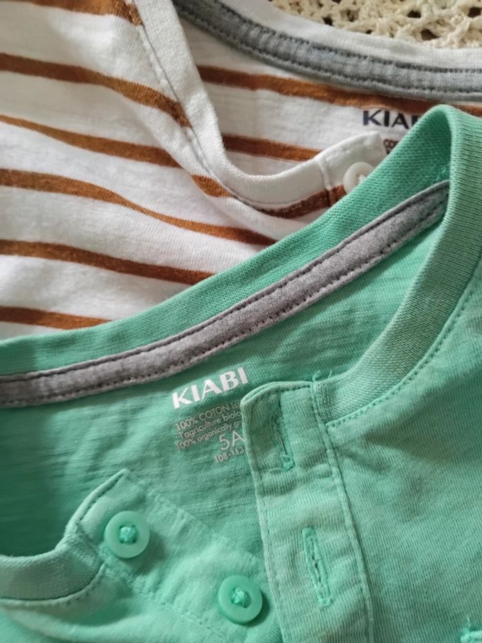 Lot de 2 tee shirt garçon Kiabi - photo numéro 5
