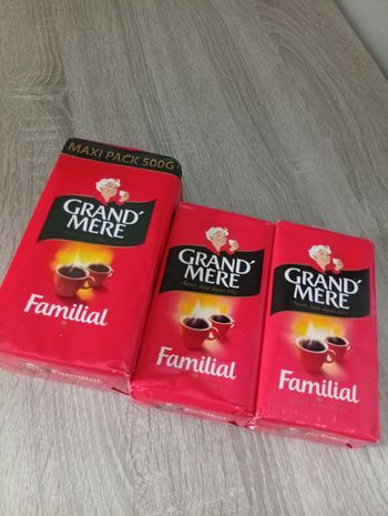 Lot café moulu Grand Mère