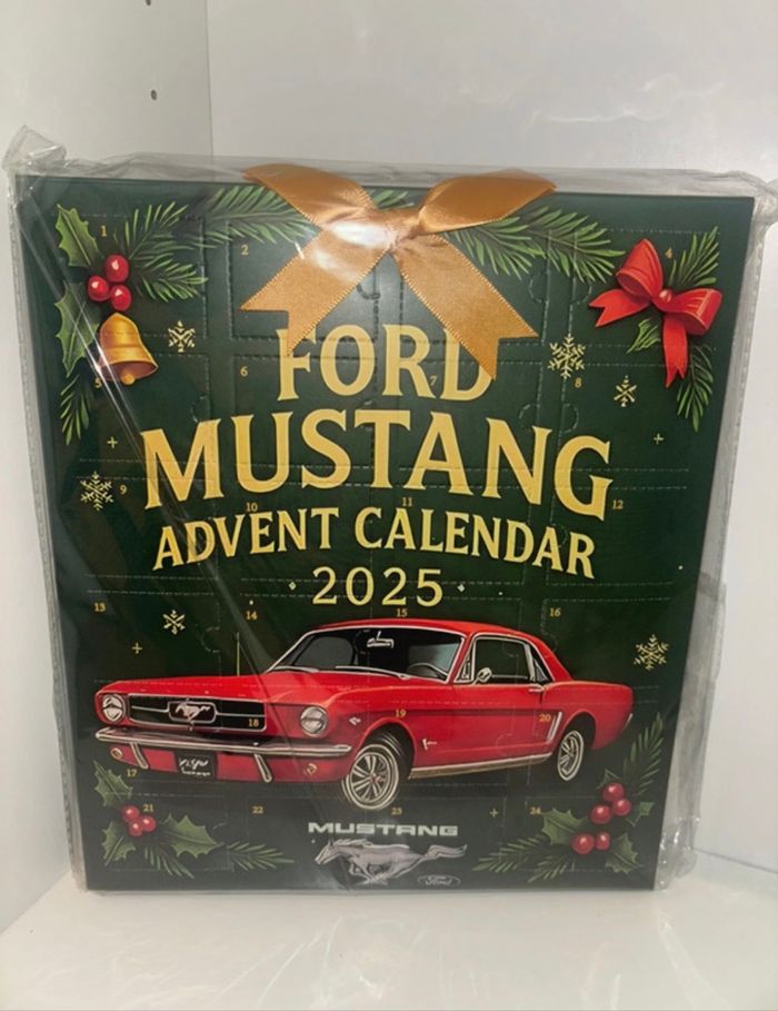 Calendrier de l’avent mustang Noël mini voiture - photo numéro 2