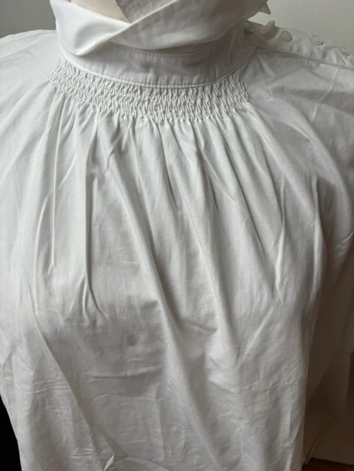 🌸 Blouse blanche MAJE - Taille 1 (équivalent 36) 🌸 - photo numéro 7