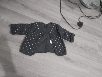 Veste motif argenté 6 mois