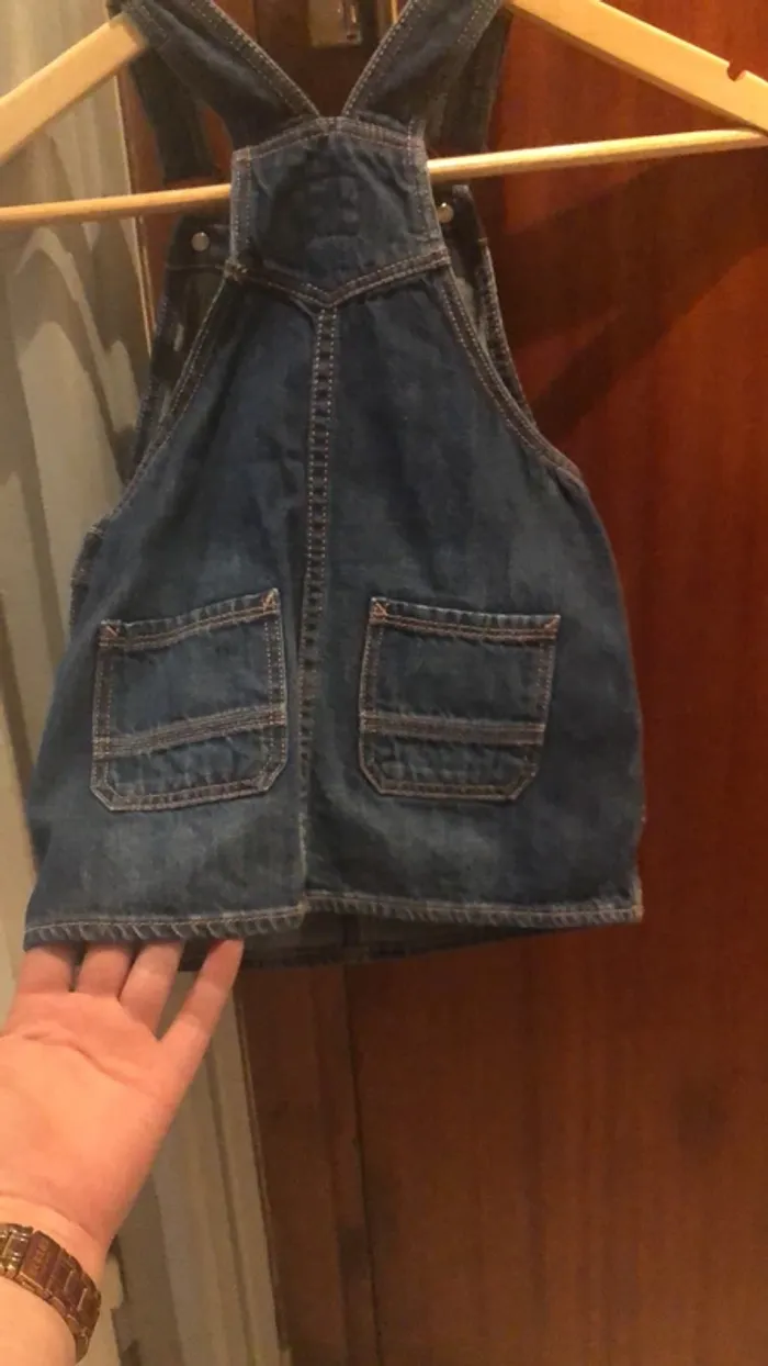 Robe en jeans Baby Gap - photo numéro 3