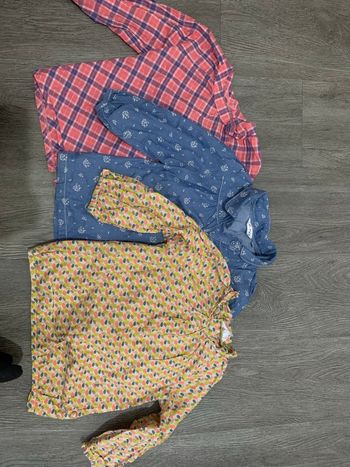Lot de 3 blouses file taille 24 mois