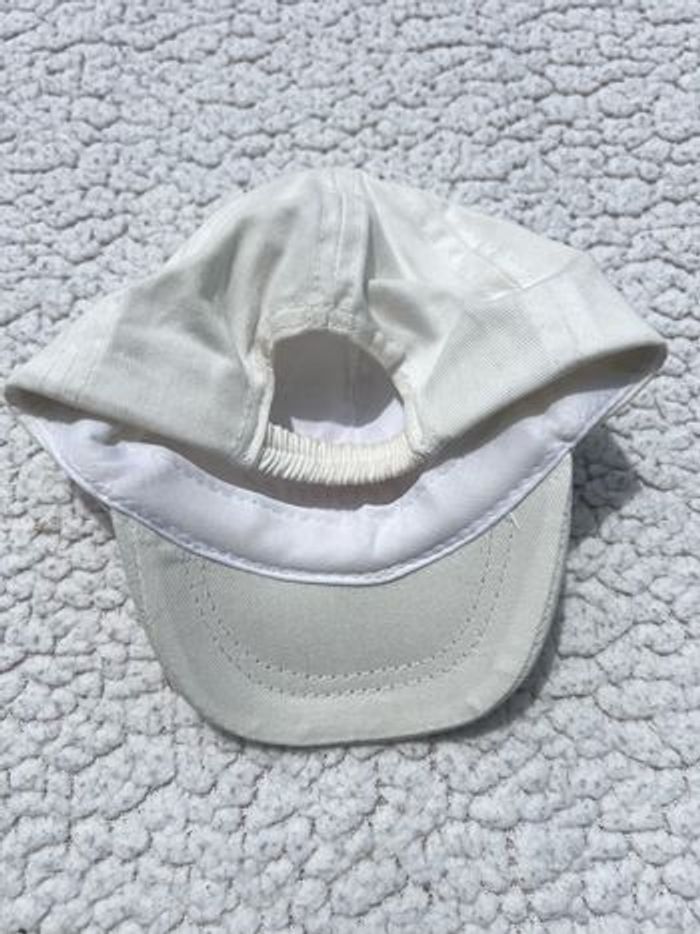 Casquette blanche en toile imprimée taille 41 Kiabi - photo numéro 3