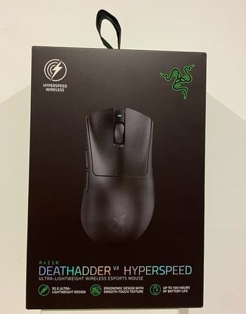 Souris Razer DeathAdder V3 HyperSpeed Noir neuf