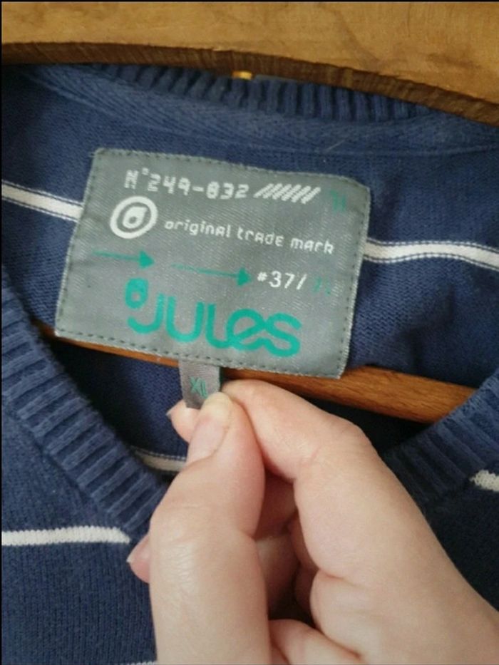 Pull rayures homme - photo numéro 3