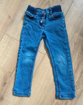 Pantalon sergent major slim avec cœur