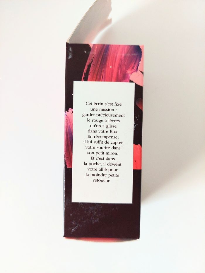 Étui écrin de rouge à lèvres noir paillettes Mac X MyLittleBox TBE  💄 - photo numéro 3