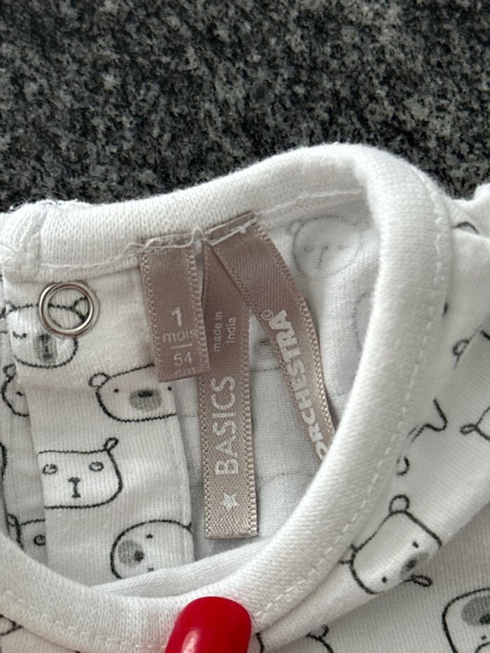 Lot de 7 tshirts manches longues bébé garçon 1 mois très bon état - photo numéro 3