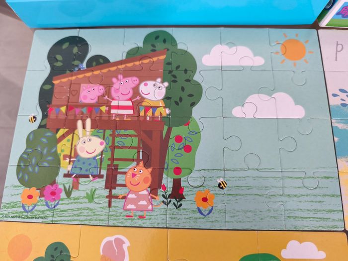 4 puzzles peppa pig - photo numéro 3