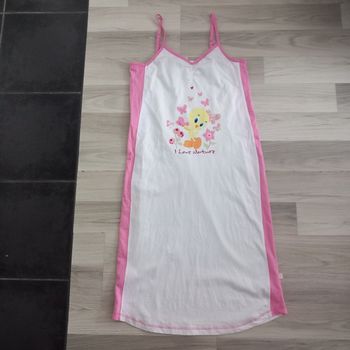 Chemise de nuit blanche imprimée Twenty taille 38Twenty