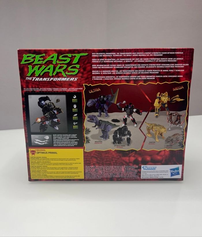 Beast Wars Transformers Optimus Primal Kenner Hasbro héroïque maximal - photo numéro 2
