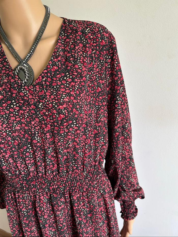 Robe longue imprimée taille unique jamais portée - photo numéro 4