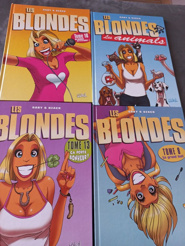 Lot 4 bd les blondes tome 8 13 16 Best of