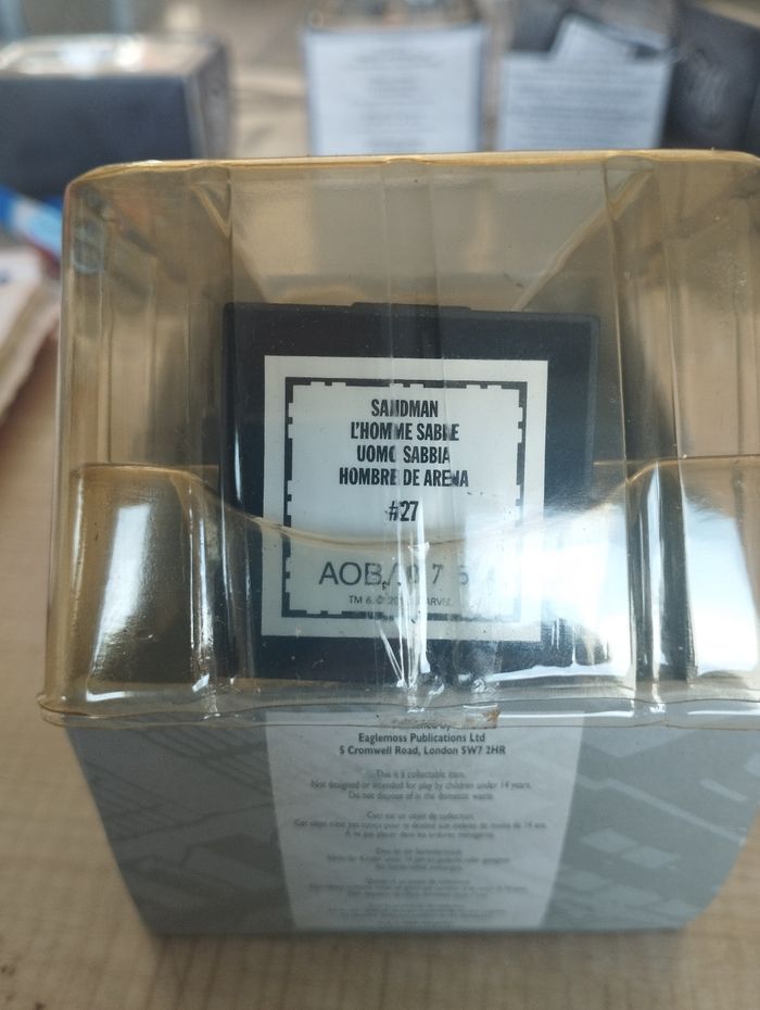 Figurine Marvel l'homme sable en plomb - photo numéro 4