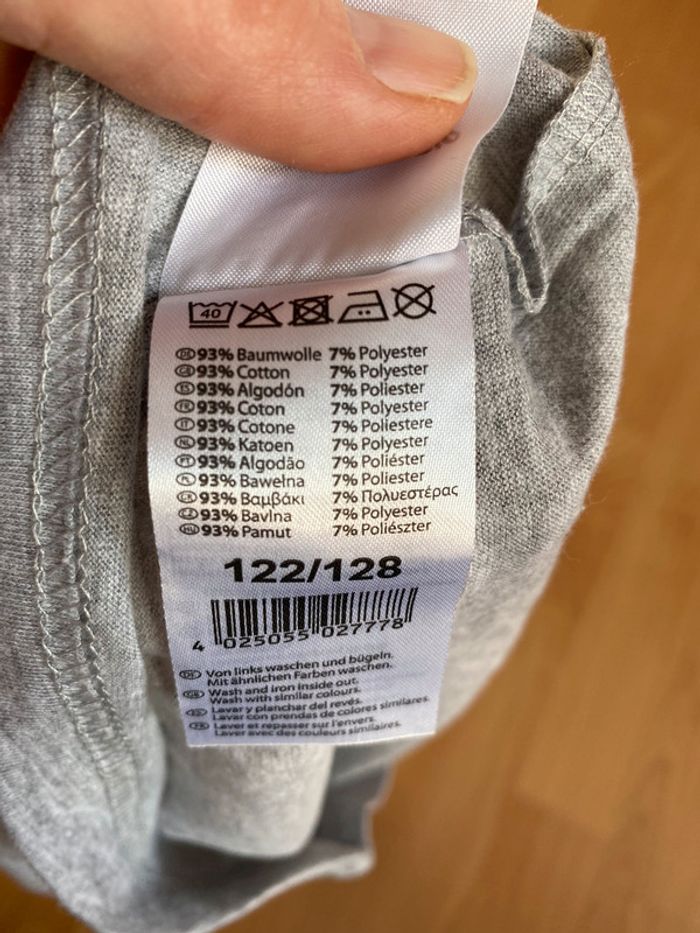 Joli débardeur gris et rose « Minnie » T. 7-8 ans/122-128 cm fille neuf - photo numéro 6