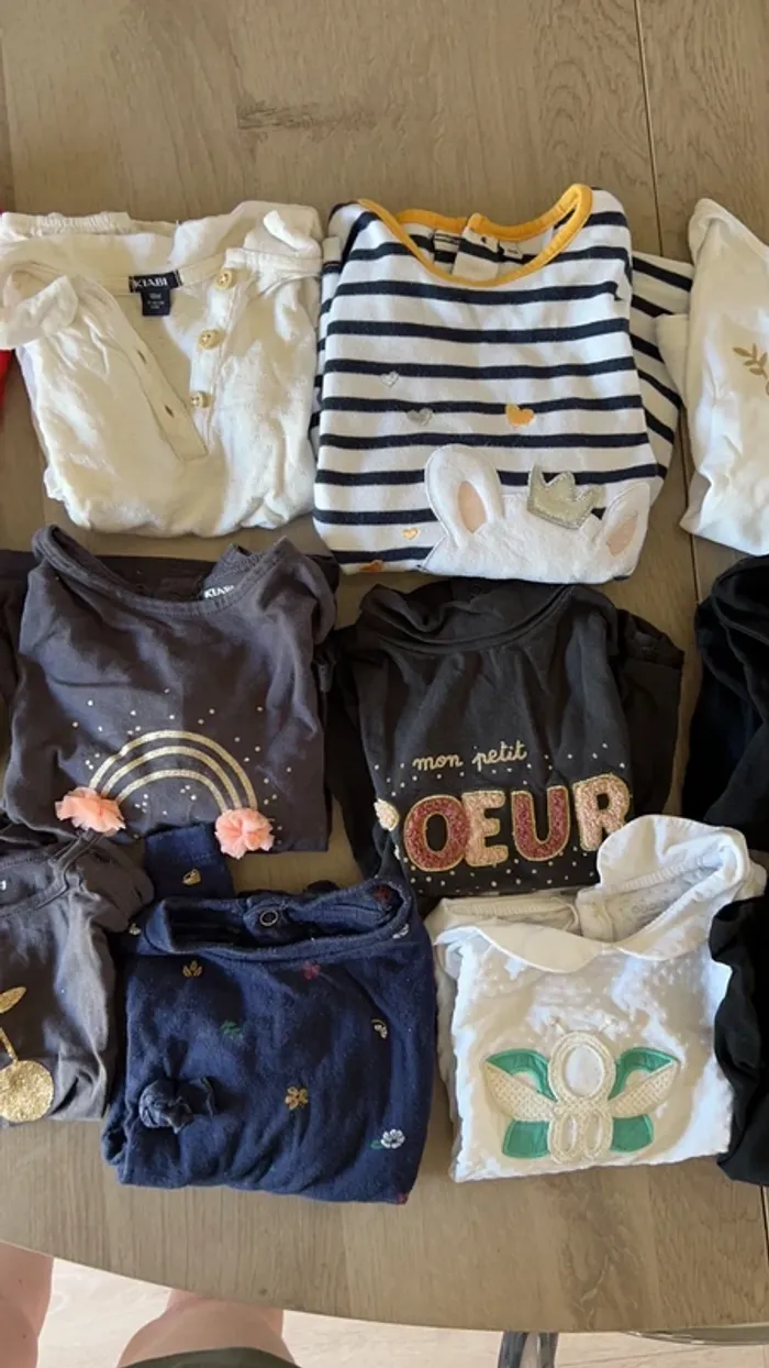 Lot de 15 tshirts manches longues - photo numéro 3