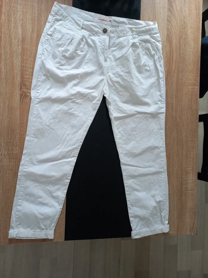 Pantalon blanc 44