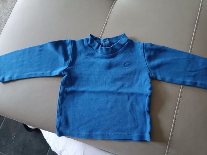 Sous pull bleu